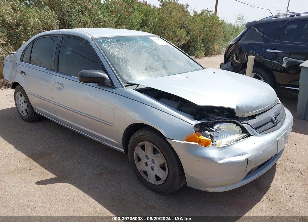 2003 HONDA CIVIC LX VIN: 2HGES16513H504485
