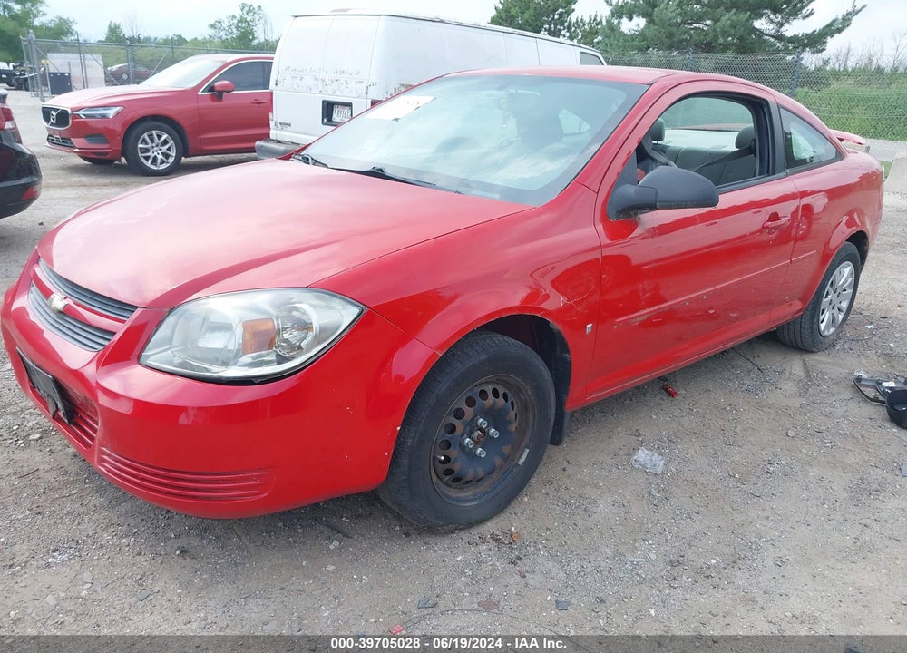 2009 CHEVROLET COBALT VIN: 1G1AK18H397136540