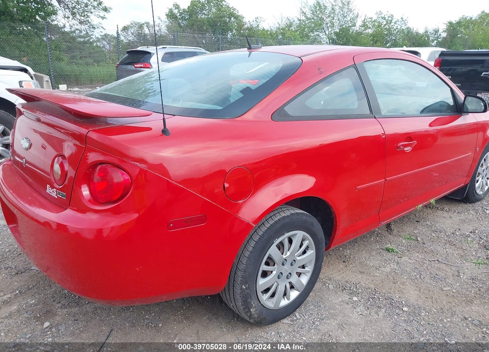 2009 CHEVROLET COBALT VIN: 1G1AK18H397136540