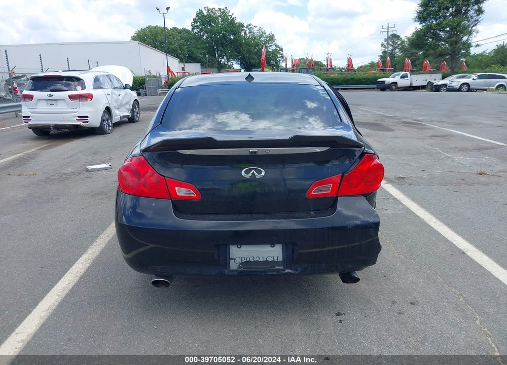 2008 INFINITI G35 JOURNEY VIN: JNKBV61E88M219332