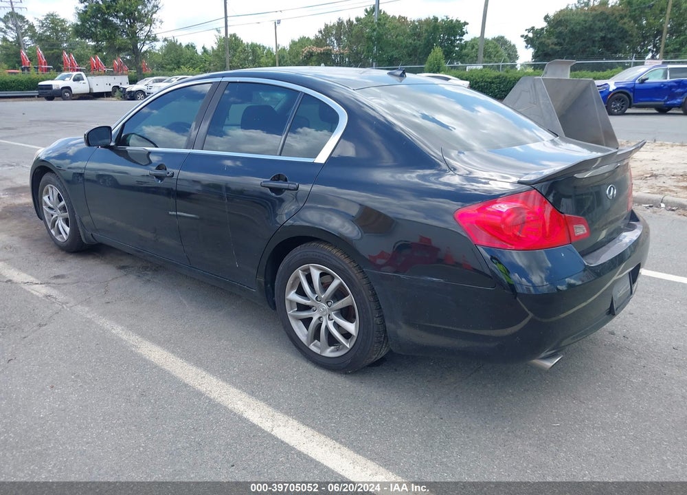 2008 INFINITI G35 JOURNEY VIN: JNKBV61E88M219332