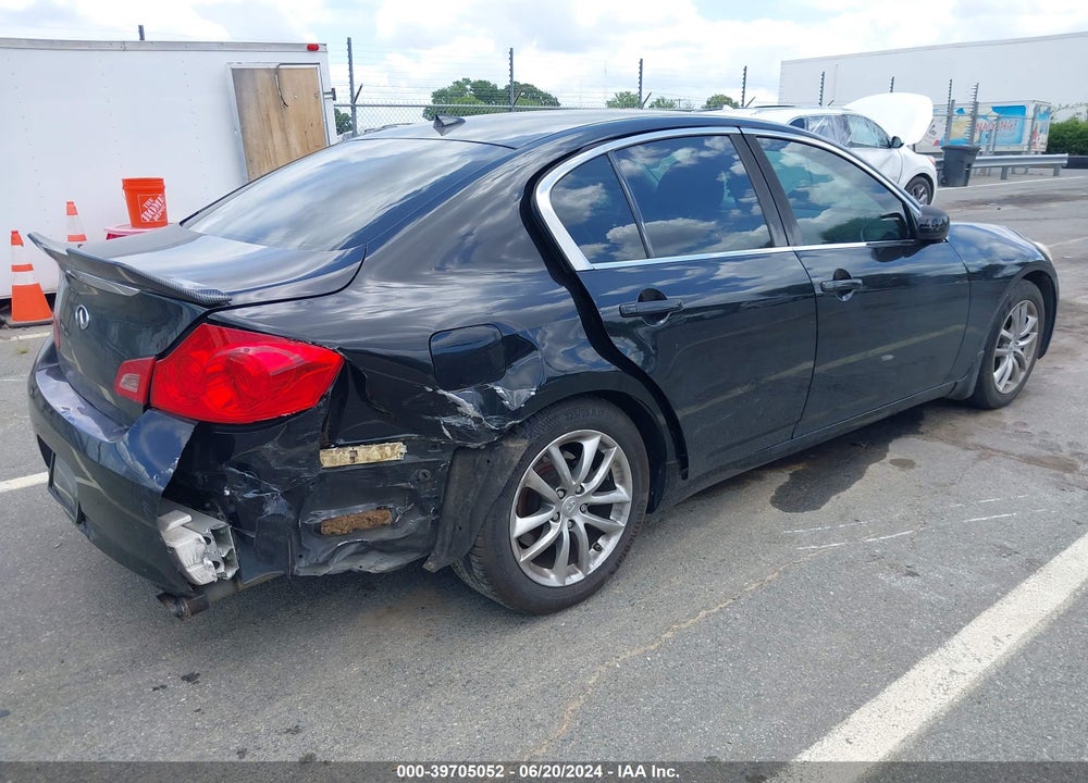 2008 INFINITI G35 JOURNEY VIN: JNKBV61E88M219332