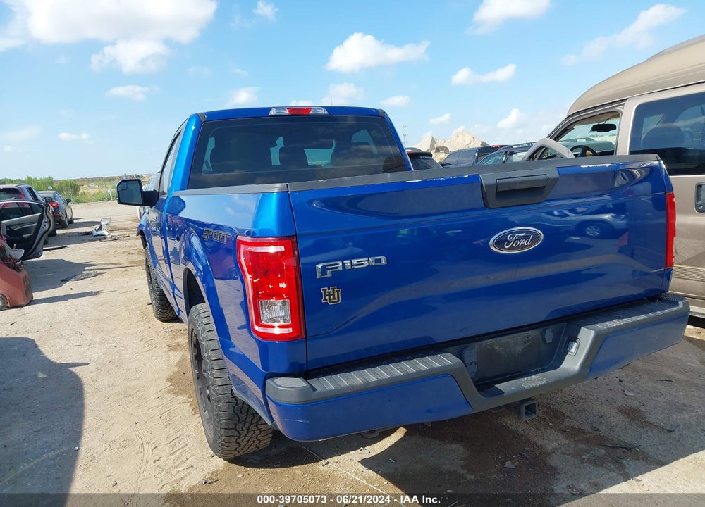 2017 FORD F-150 XL VIN: 1FTMF1C82HKD80160