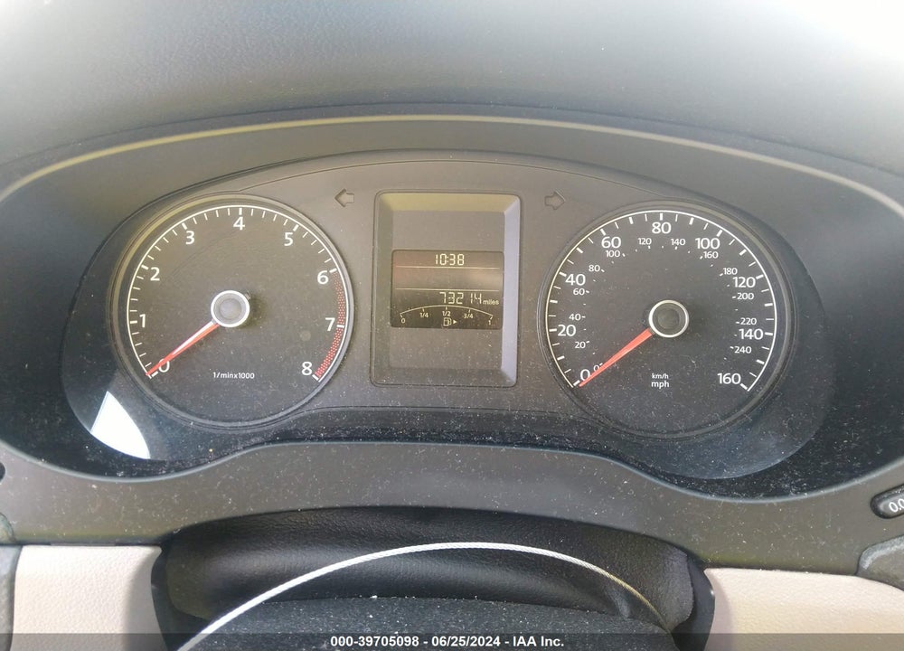 2014 VOLKSWAGEN JETTA 2.0L S VIN: 3VW2K7AJ6EM236236