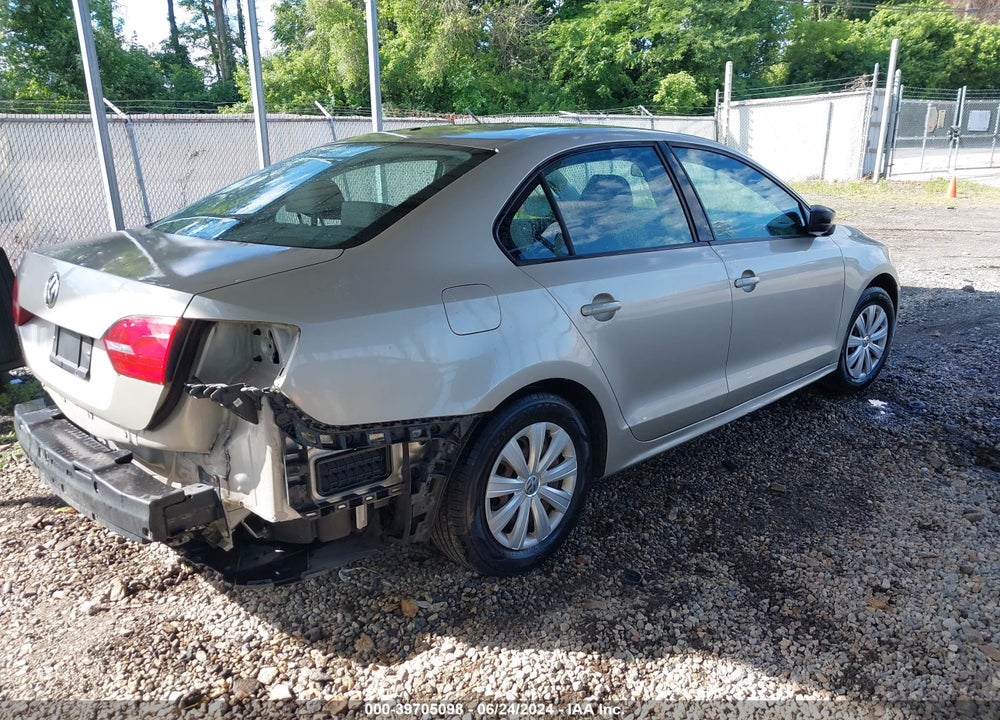 2014 VOLKSWAGEN JETTA 2.0L S VIN: 3VW2K7AJ6EM236236