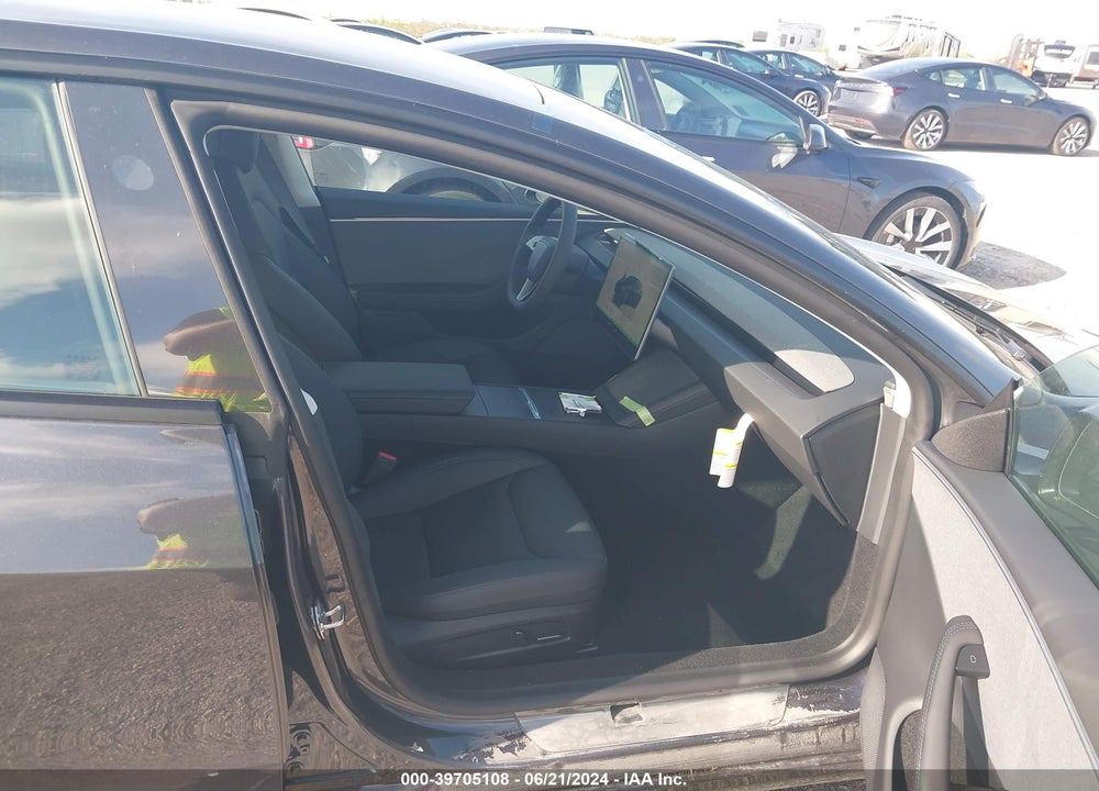 2024 TESLA MODEL 3 REAR-WHEEL DRIVE VIN: 5YJ3E1EA1RF768929