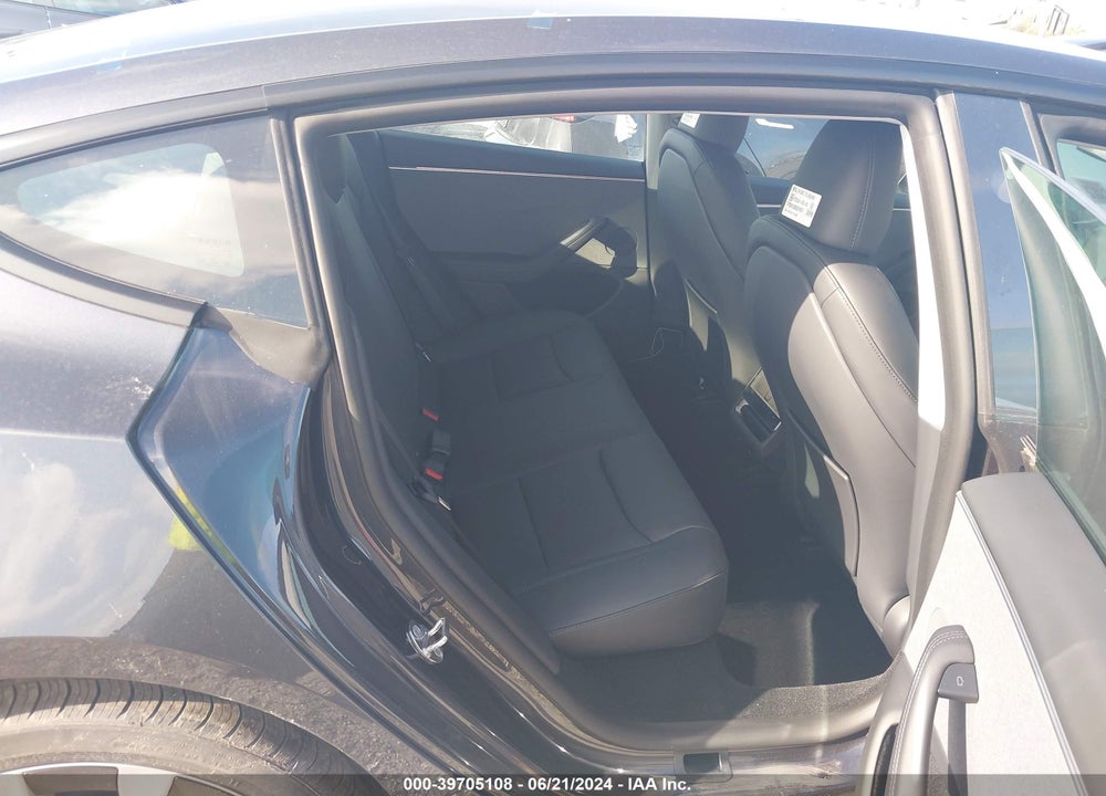 2024 TESLA MODEL 3 REAR-WHEEL DRIVE VIN: 5YJ3E1EA1RF768929