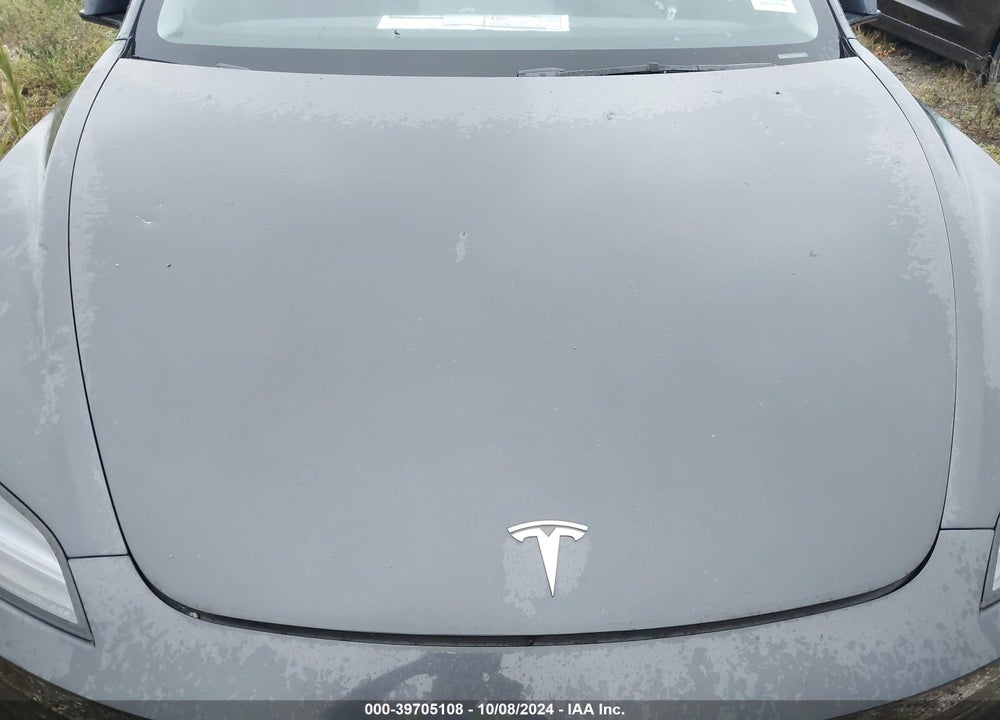 2024 TESLA MODEL 3 REAR-WHEEL DRIVE VIN: 5YJ3E1EA1RF768929