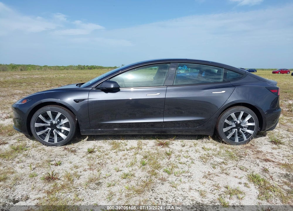 2024 TESLA MODEL 3 REAR-WHEEL DRIVE VIN: 5YJ3E1EA1RF768929