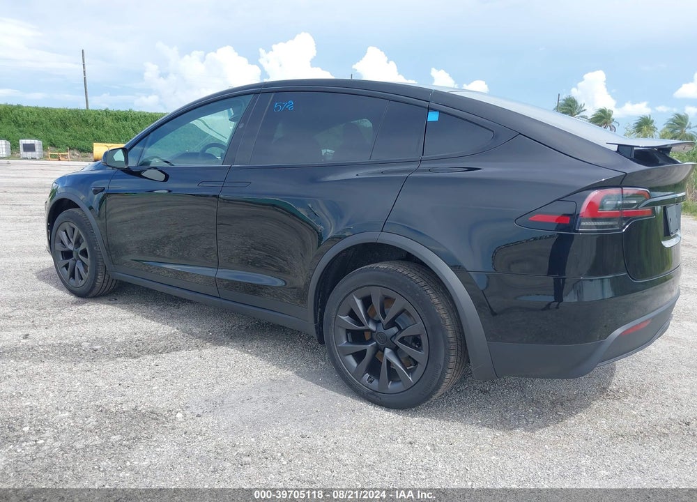 2024 TESLA MODEL X LONG RANGE VIN: 7SAXCDE56RF446415
