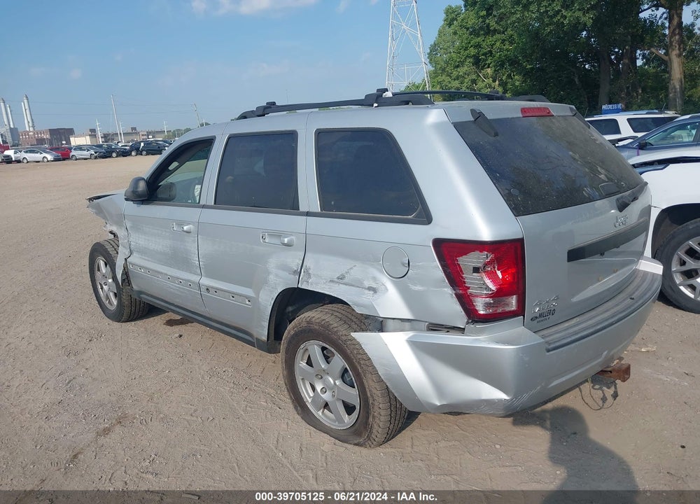 2009 CHEROKEE JEEP GRAND  LAREDO VIN: 1J8GR48K69C510732