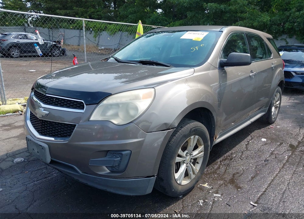 2010 CHEVROLET EQUINOX LS VIN: 2CNFLCEW6A6381227