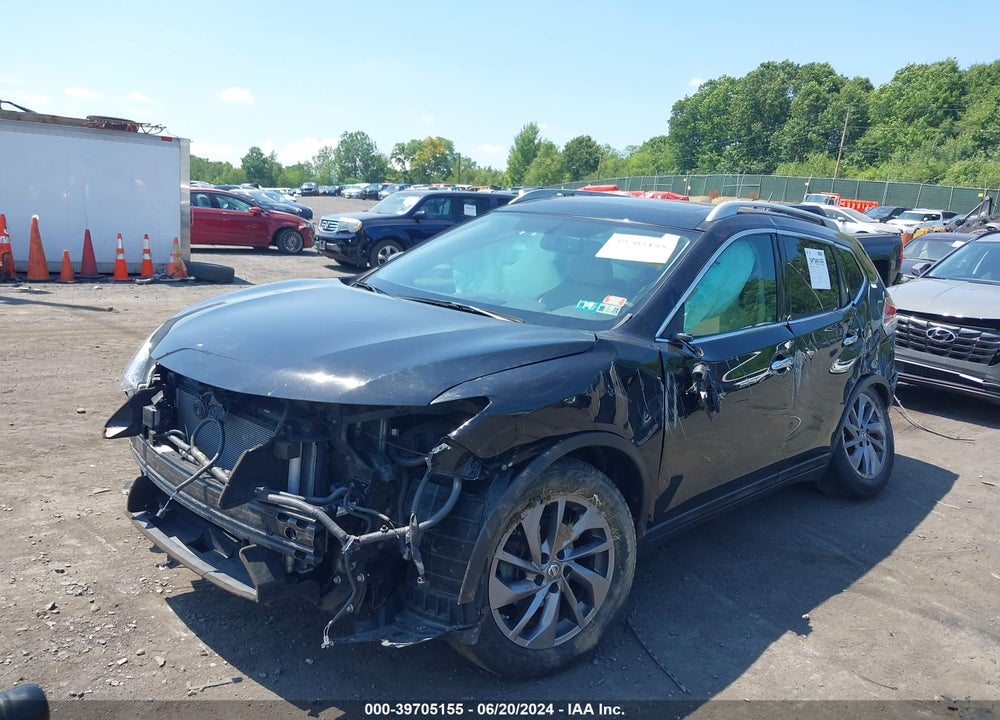 2016 NISSAN ROGUE SL VIN: 5N1AT2MV5GC739379