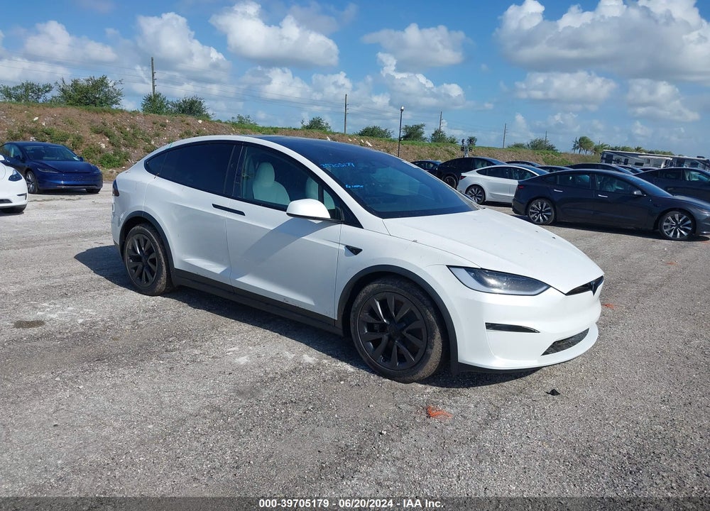 2024 TESLA MODEL X LONG RANGE VIN: 7SAXCDE51RF443387