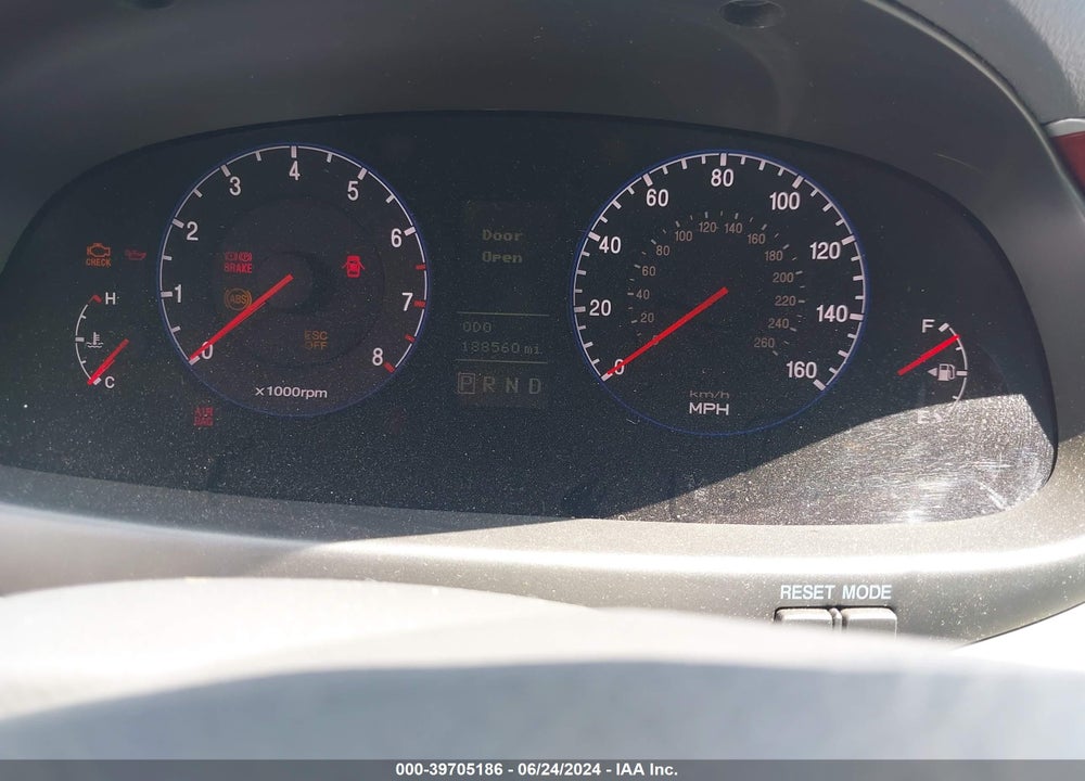 2008 HYUNDAI AZERA LIMITED VIN: KMHFC46FX8A290432