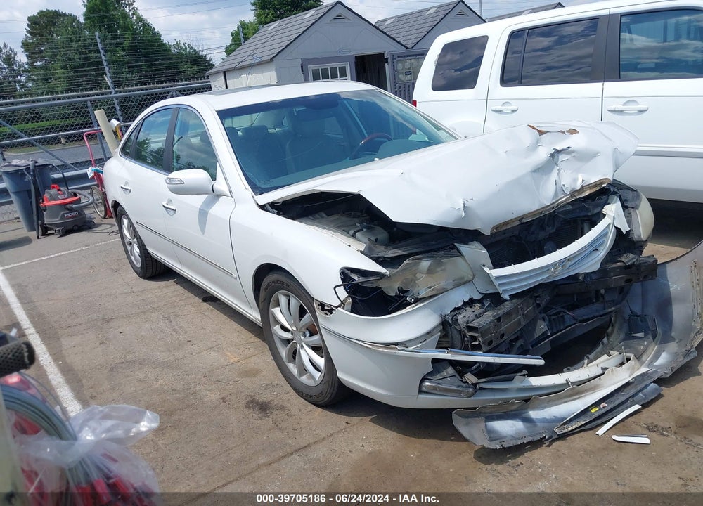 2008 HYUNDAI AZERA LIMITED VIN: KMHFC46FX8A290432