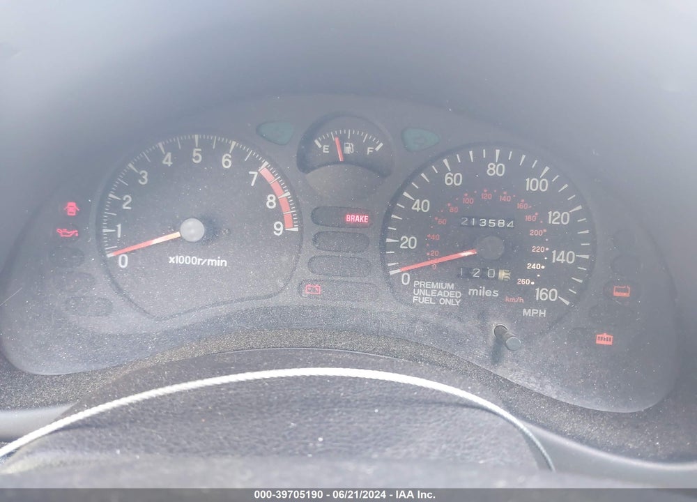 1993 DODGE STEALTH R/T VIN: JB3BM64J7PY001842