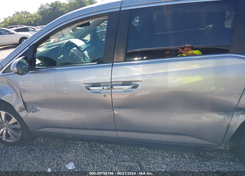 2017 HONDA ODYSSEY EX-L VIN: 5FNRL5H6XHB013839