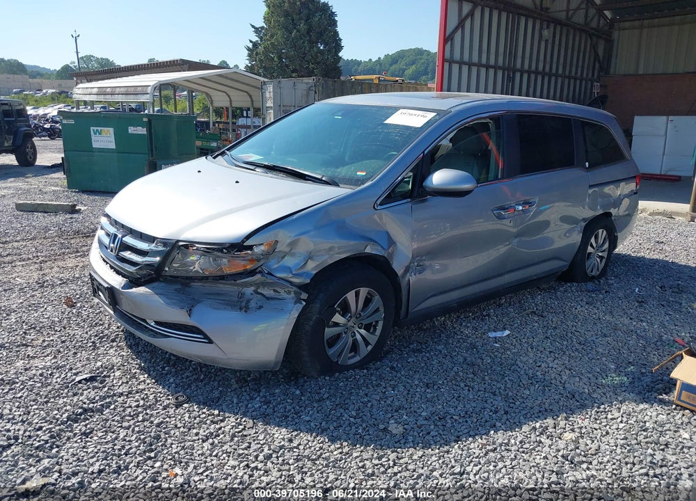 2017 HONDA ODYSSEY EX-L VIN: 5FNRL5H6XHB013839