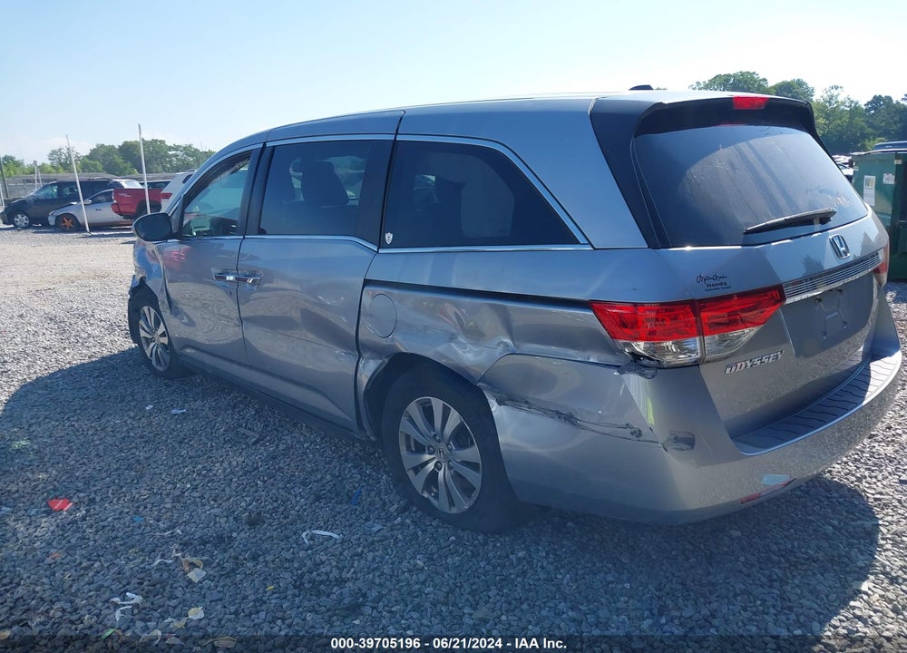 2017 HONDA ODYSSEY EX-L VIN: 5FNRL5H6XHB013839