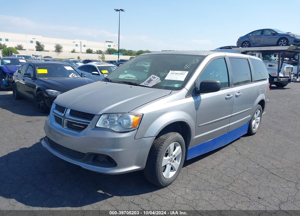 2013 DODGE GRAND CARAVAN SE VIN: 2C4RDGBG5DR654535