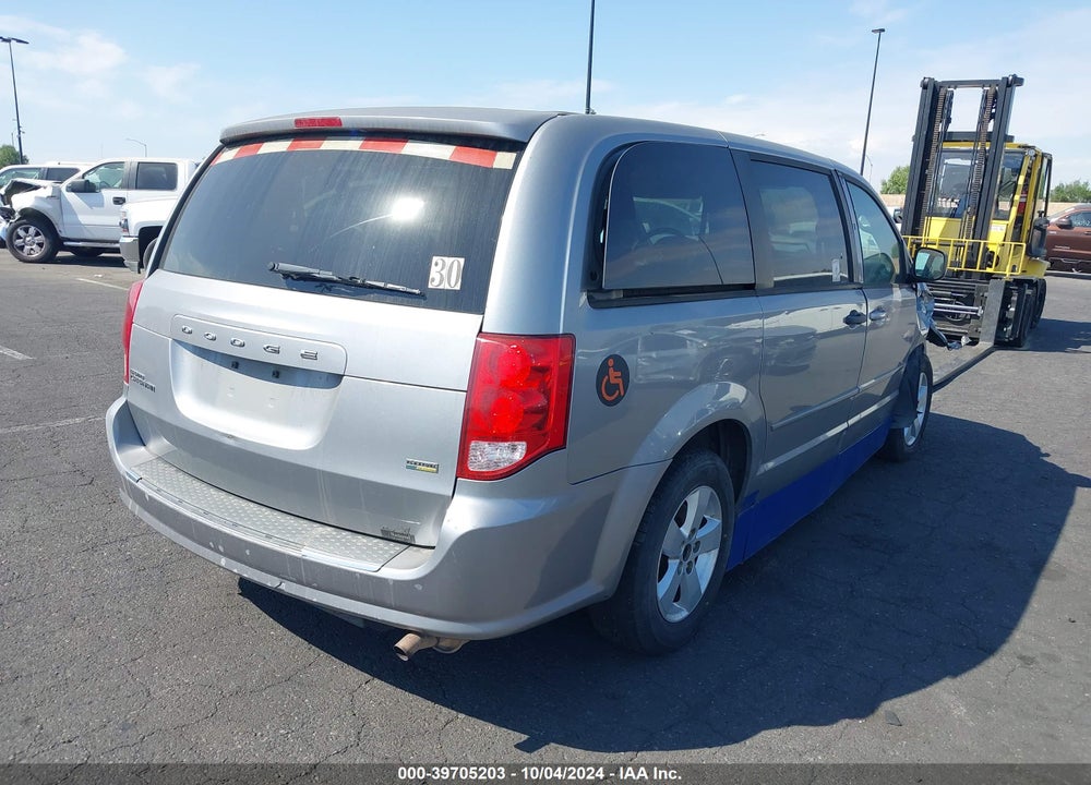 2013 DODGE GRAND CARAVAN SE VIN: 2C4RDGBG5DR654535