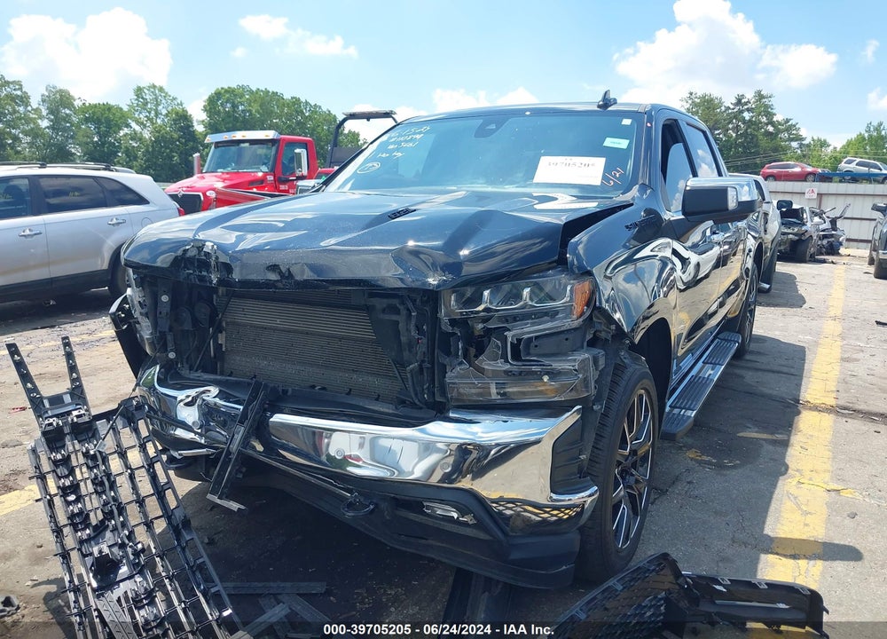 2020 CHEVROLET SILVERADO 1500 4WD SHORT BED LTZ VIN: 3GCUYGEL1LG375661