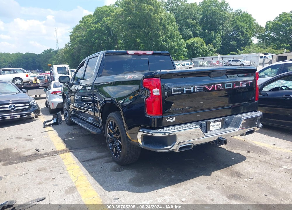 2020 CHEVROLET SILVERADO 1500 4WD SHORT BED LTZ VIN: 3GCUYGEL1LG375661