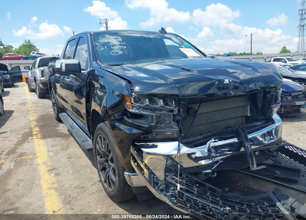 2020 CHEVROLET SILVERADO 1500 4WD SHORT BED LTZ VIN: 3GCUYGEL1LG375661