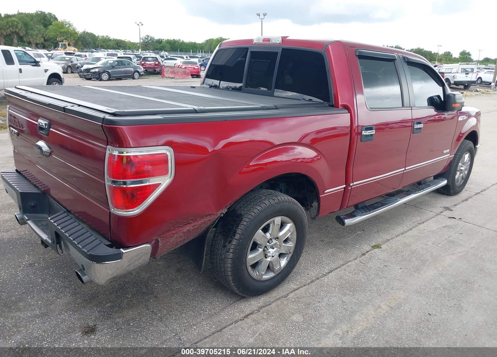 2014 FORD F-150 XLT VIN: 1FTFW1CT0EFB26108