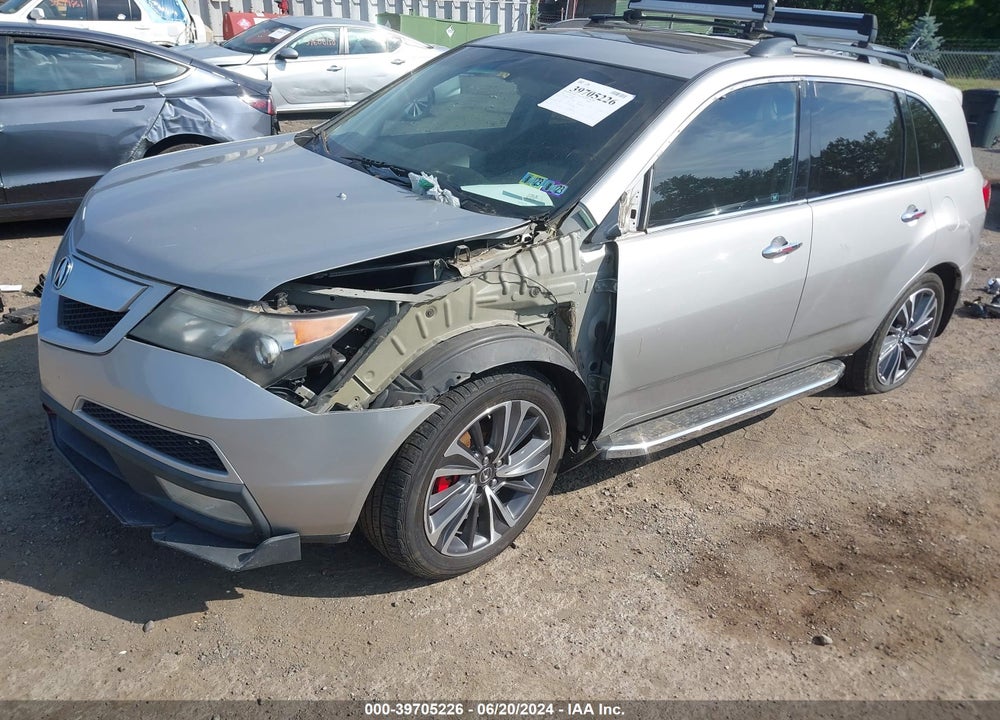 2010 ACURA MDX TECHNOLOGY PACKAGE VIN: 2HNYD2H46AH504361