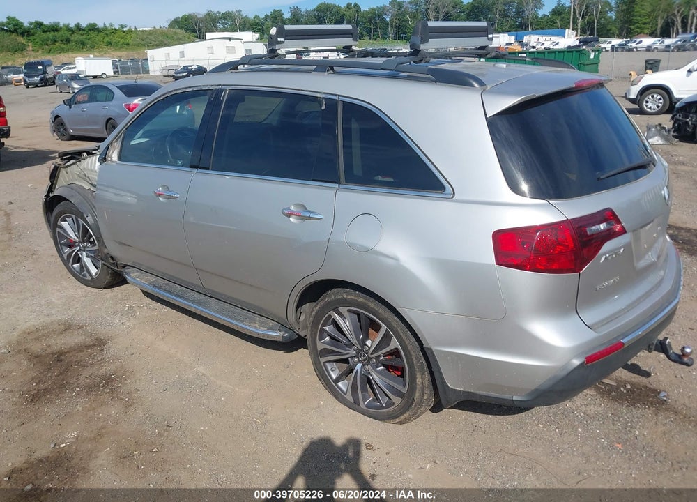 2010 ACURA MDX TECHNOLOGY PACKAGE VIN: 2HNYD2H46AH504361