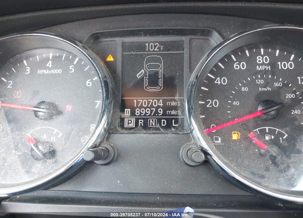 2013 NISSAN ROGUE S VIN: JN8AS5MT5DW540788