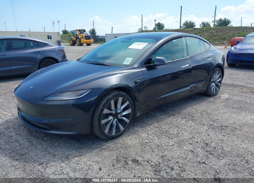 2024 TESLA MODEL 3 REAR-WHEEL DRIVE VIN: 5YJ3E1EA2RF751041