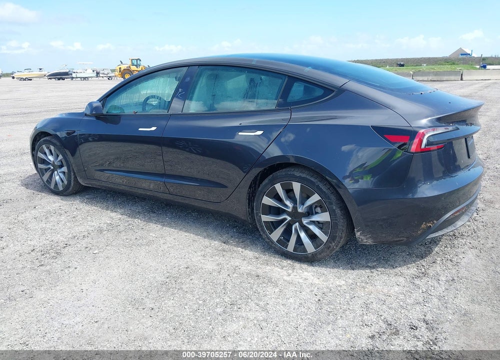 2024 TESLA MODEL 3 REAR-WHEEL DRIVE VIN: 5YJ3E1EA2RF751041