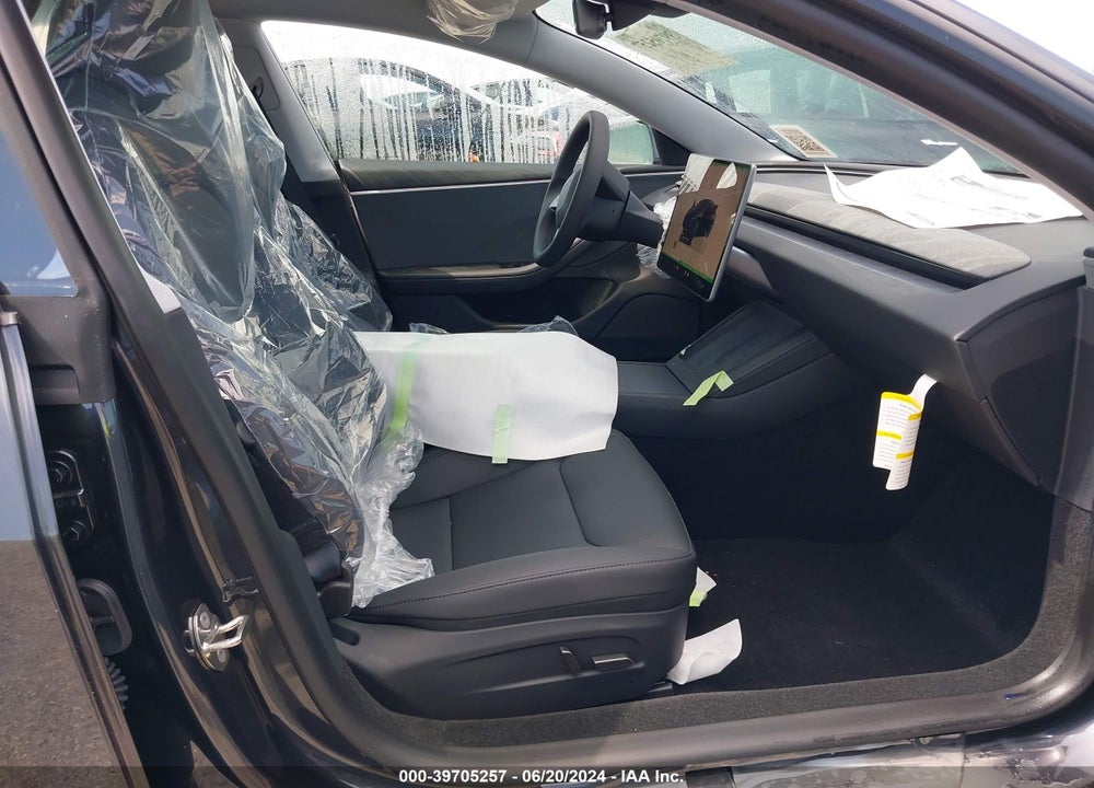 2024 TESLA MODEL 3 REAR-WHEEL DRIVE VIN: 5YJ3E1EA2RF751041