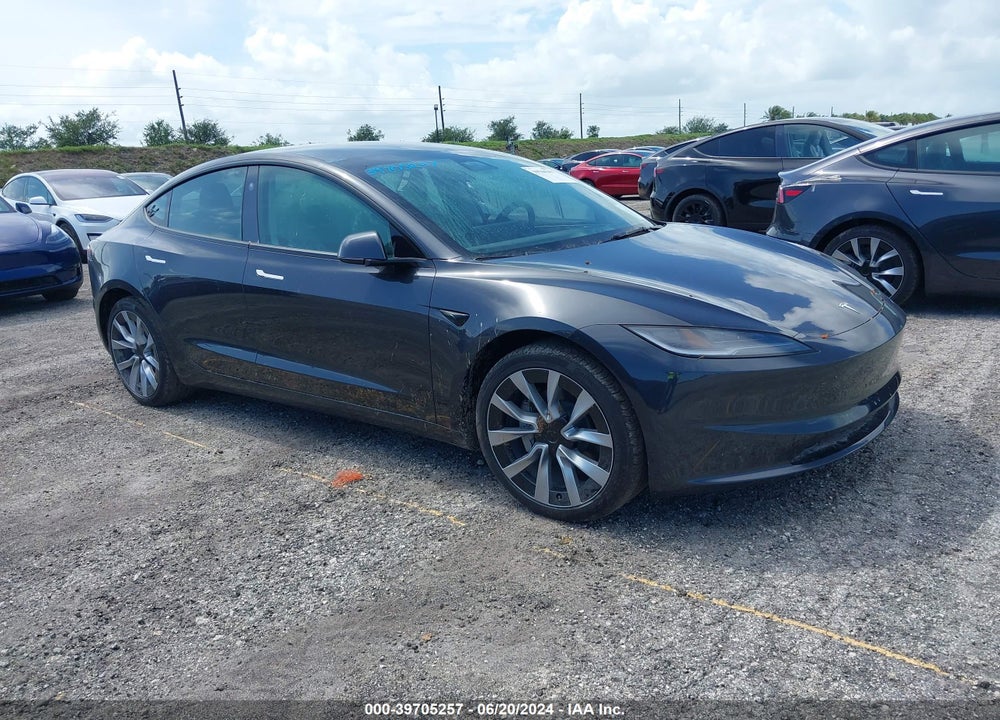 2024 TESLA MODEL 3 REAR-WHEEL DRIVE VIN: 5YJ3E1EA2RF751041