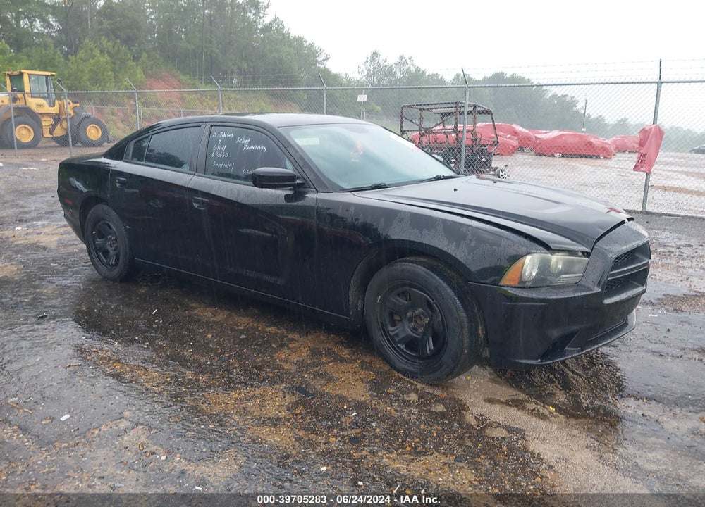 2013 DODGE CHARGER POLICE VIN: 2C3CDXAG4DH670680