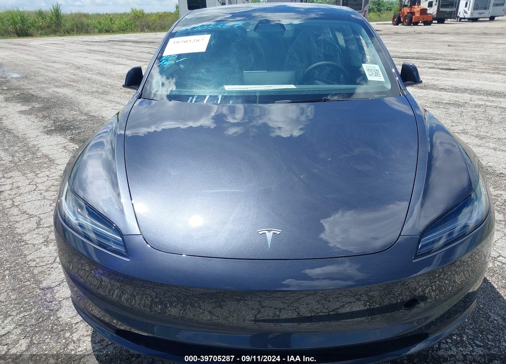 2024 TESLA MODEL 3 REAR-WHEEL DRIVE VIN: 5YJ3E1EA2RF752500
