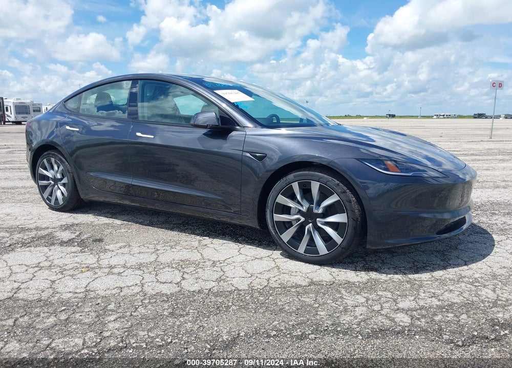 2024 TESLA MODEL 3 REAR-WHEEL DRIVE VIN: 5YJ3E1EA2RF752500