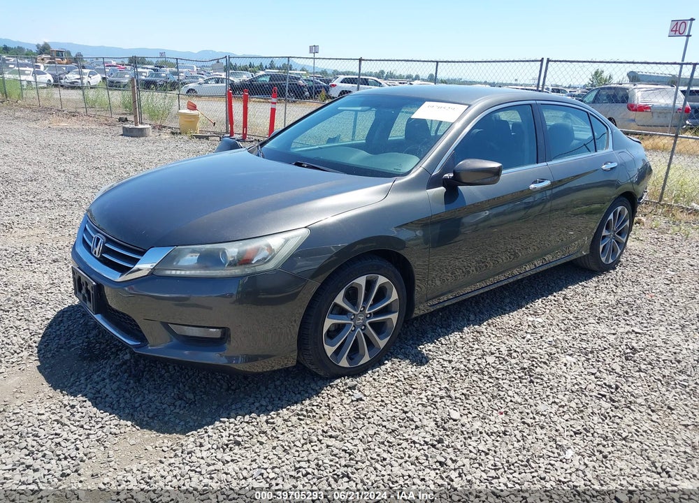 2014 HONDA ACCORD SPORT VIN: 1HGCR2F55EA006123