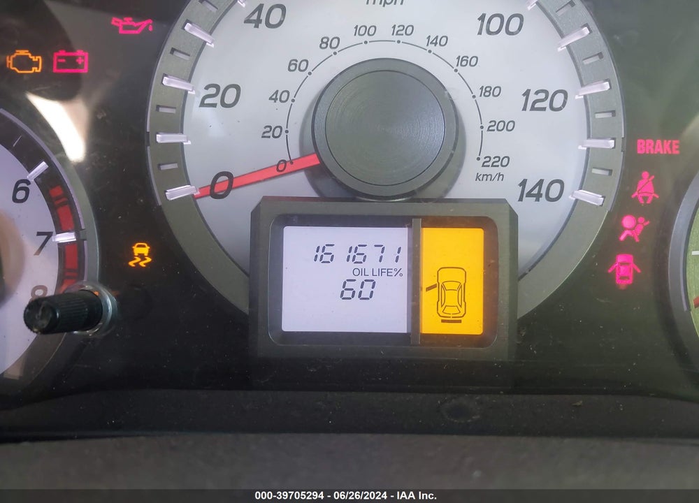 2013 HONDA PILOT LX VIN: 5FNYF4H28DB062168