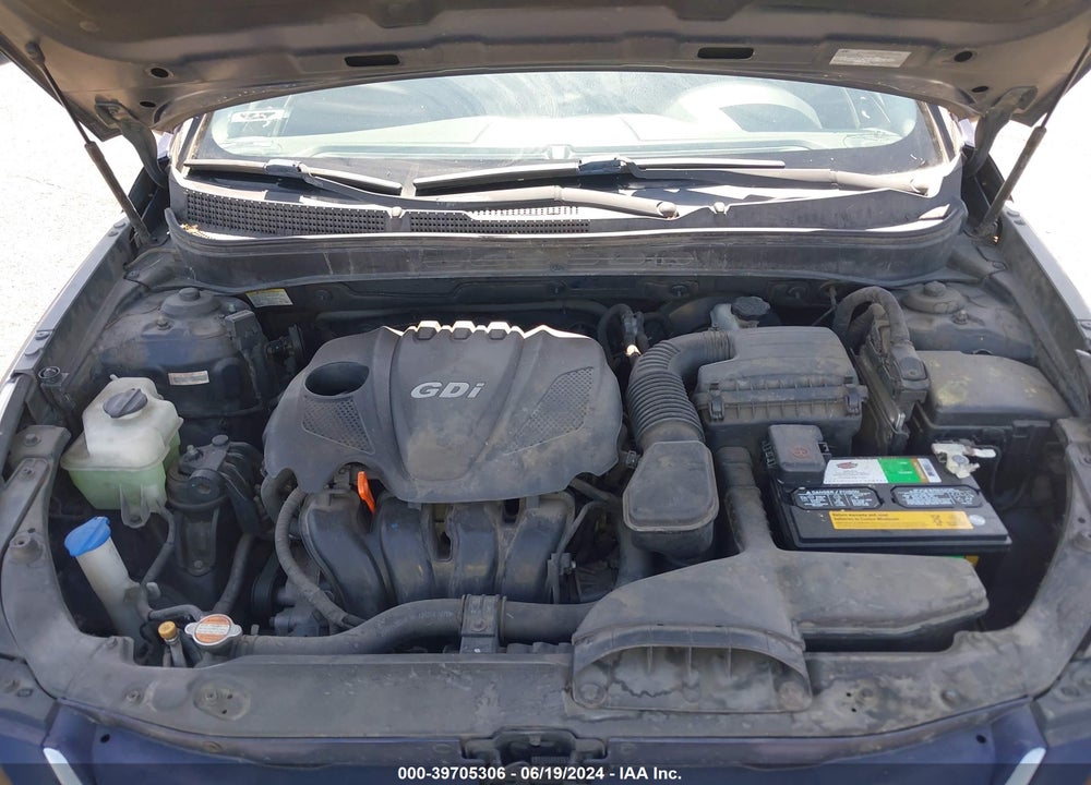 2013 HYUNDAI SONATA GLS VIN: 5NPEB4AC3DH515700