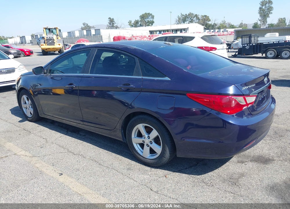 2013 HYUNDAI SONATA GLS VIN: 5NPEB4AC3DH515700