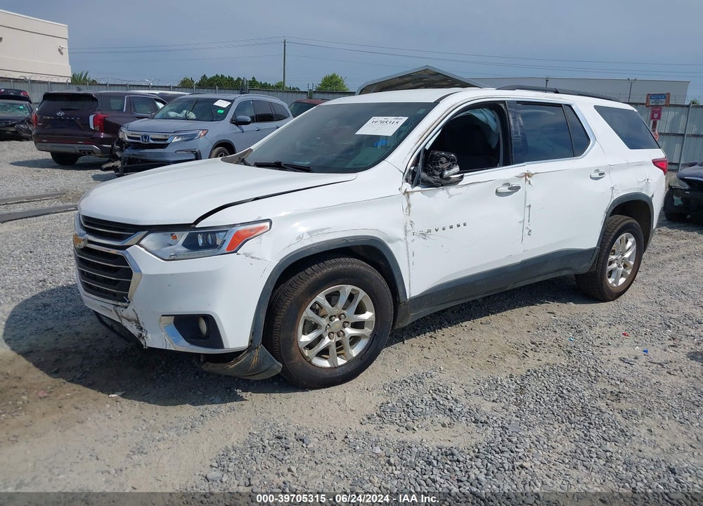2020 CHEVROLET TRAVERSE FWD LT CLOTH VIN: 1GNERGKW2LJ197443
