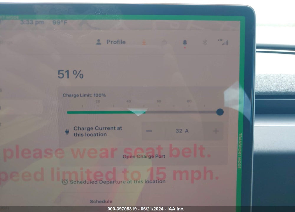 2024 TESLA MODEL 3 REAR-WHEEL DRIVE VIN: 5YJ3E1EA3RF750254