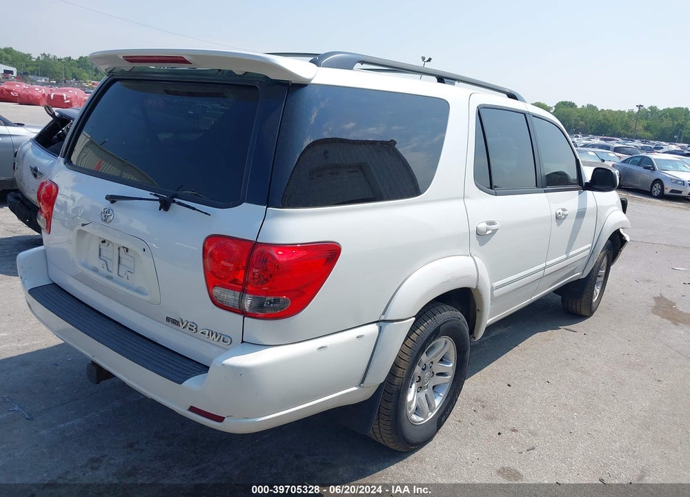 2006 TOYOTA SEQUOIA LIMITED V8 VIN: 5TDBT48A36S269264