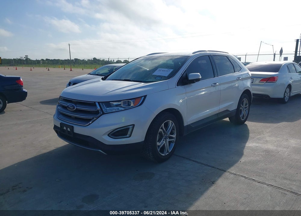 2016 FORD EDGE TITANIUM VIN: 2FMPK3K98GBC06600