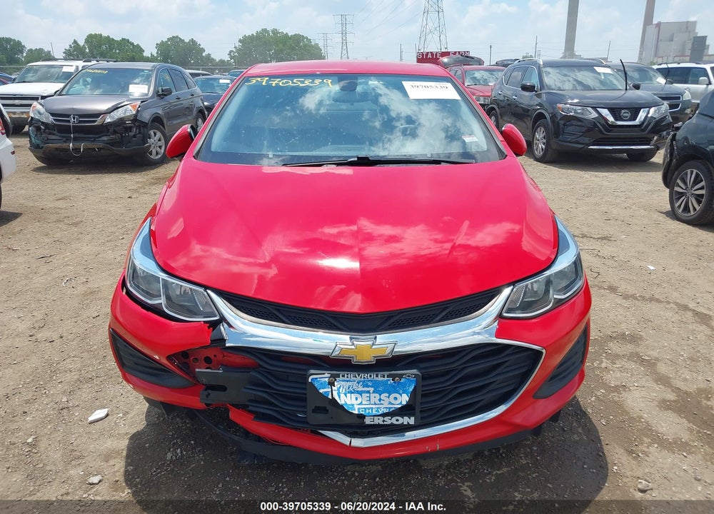 2019 CHEVROLET CRUZE LS VIN: 1G1BC5SM2K7139644