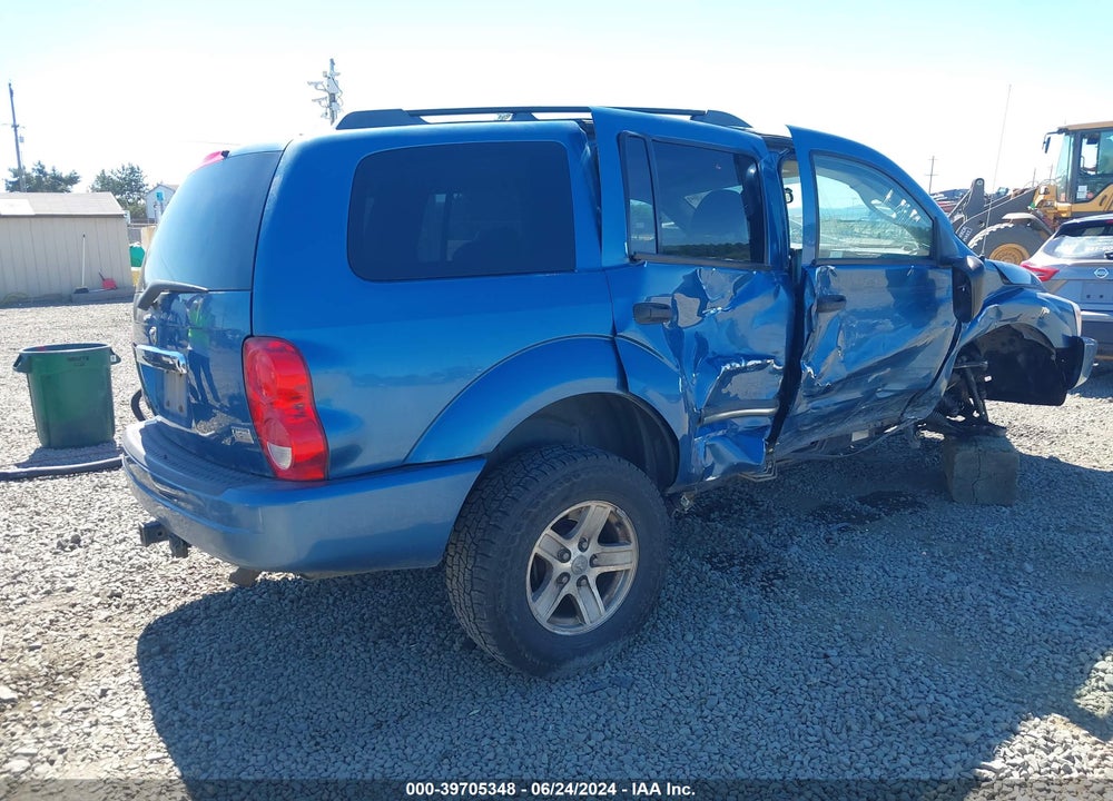 2005 DODGE DURANGO LIMITED VIN: 1D4HB58D65F535052